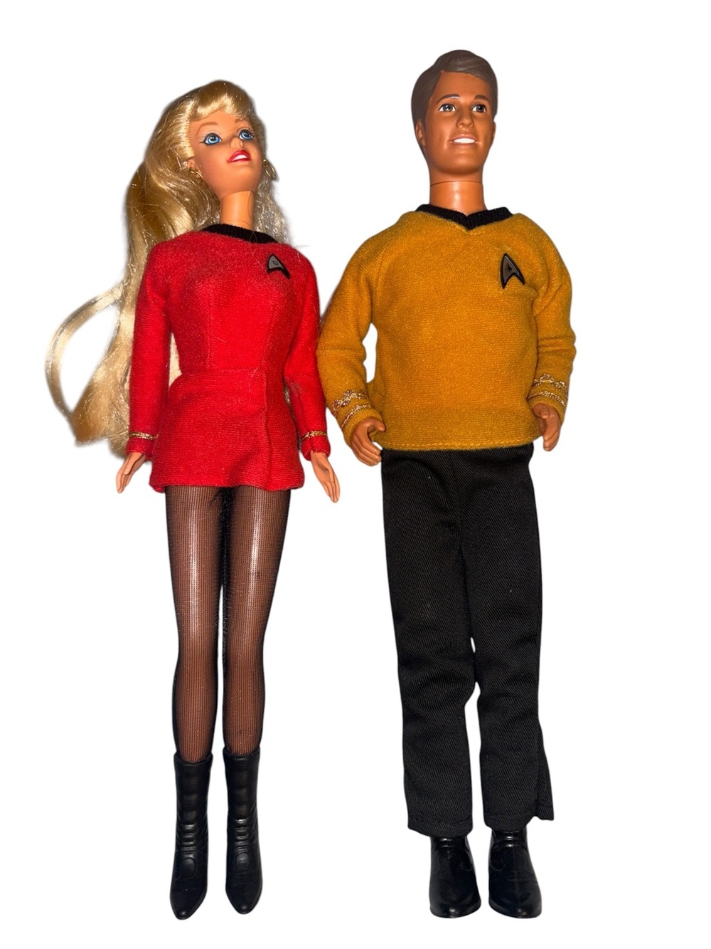 Barbie and Ken Star Trek dolls